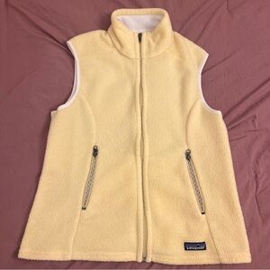 Patagonia Yellow Fleece Vest